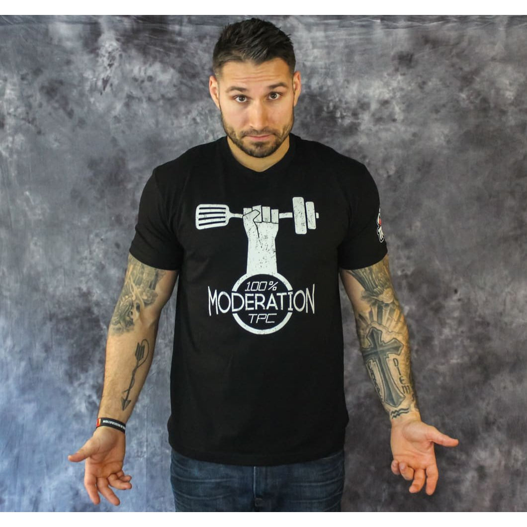 Shirt #1: Moderation - The Protein Chef