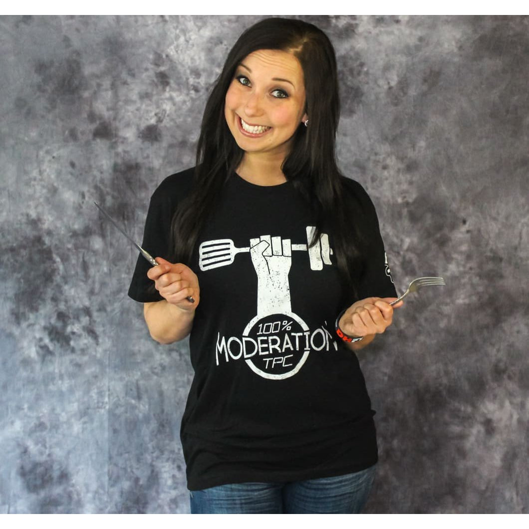 Shirt #1: Moderation - The Protein Chef